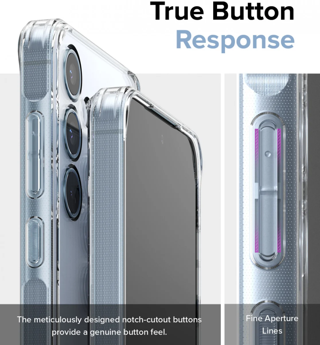 Ringke Fusion Samsung Galaxy A55 Hoesje Back Cover Transparant afbeelding 9