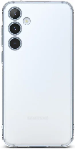 Ringke Fusion Samsung Galaxy A55 Hoesje Back Cover Matte Transparant afbeelding 2