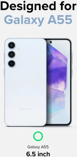 Ringke Fusion Card Samsung Galaxy A55 Hoesje Kaarthouder Transparant afbeelding 6