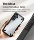Ringke Fusion X Samsung Galaxy A55 Hoesje Back Cover Transparant Zwart afbeelding 4