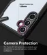 Ringke Fusion X Samsung Galaxy A55 Hoesje Back Cover Transparant Zwart afbeelding 7