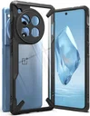 Ringke Fusion X OnePlus 12R Hoesje Back Cover Zwart