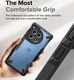 Ringke Fusion X OnePlus 12R Hoesje Back Cover Zwart afbeelding 3