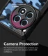 Ringke Fusion X OnePlus 12R Hoesje Back Cover Camo Zwart afbeelding 6