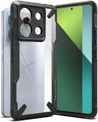 Ringke Fusion X Xiaomi Redmi Note 13 Pro 5G / Poco X6 Hoesje Back Cover Zwart afbeelding
