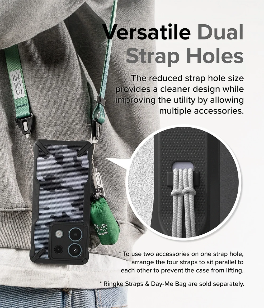 Ringke Fusion X Xiaomi Redmi Note 13 Pro 5G / Poco X6 Hoesje Back Cover Camo afbeelding 11