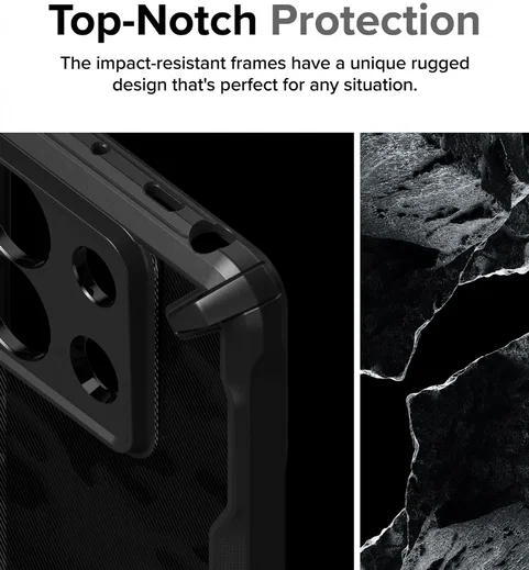 Ringke Fusion X Xiaomi Redmi Note 13 Pro 5G / Poco X6 Hoesje Back Cover Camo afbeelding 3