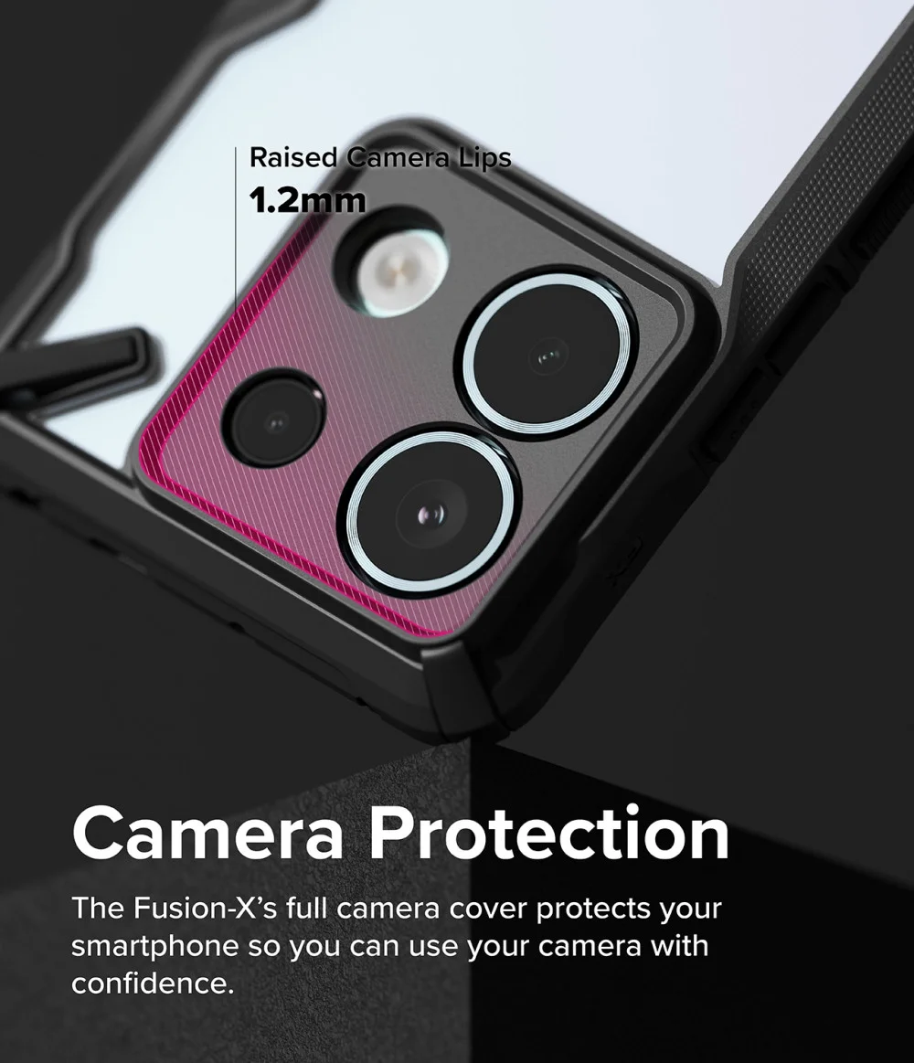 Ringke Fusion X Xiaomi Redmi Note 13 Pro 5G / Poco X6 Hoesje Back Cover Camo afbeelding 4