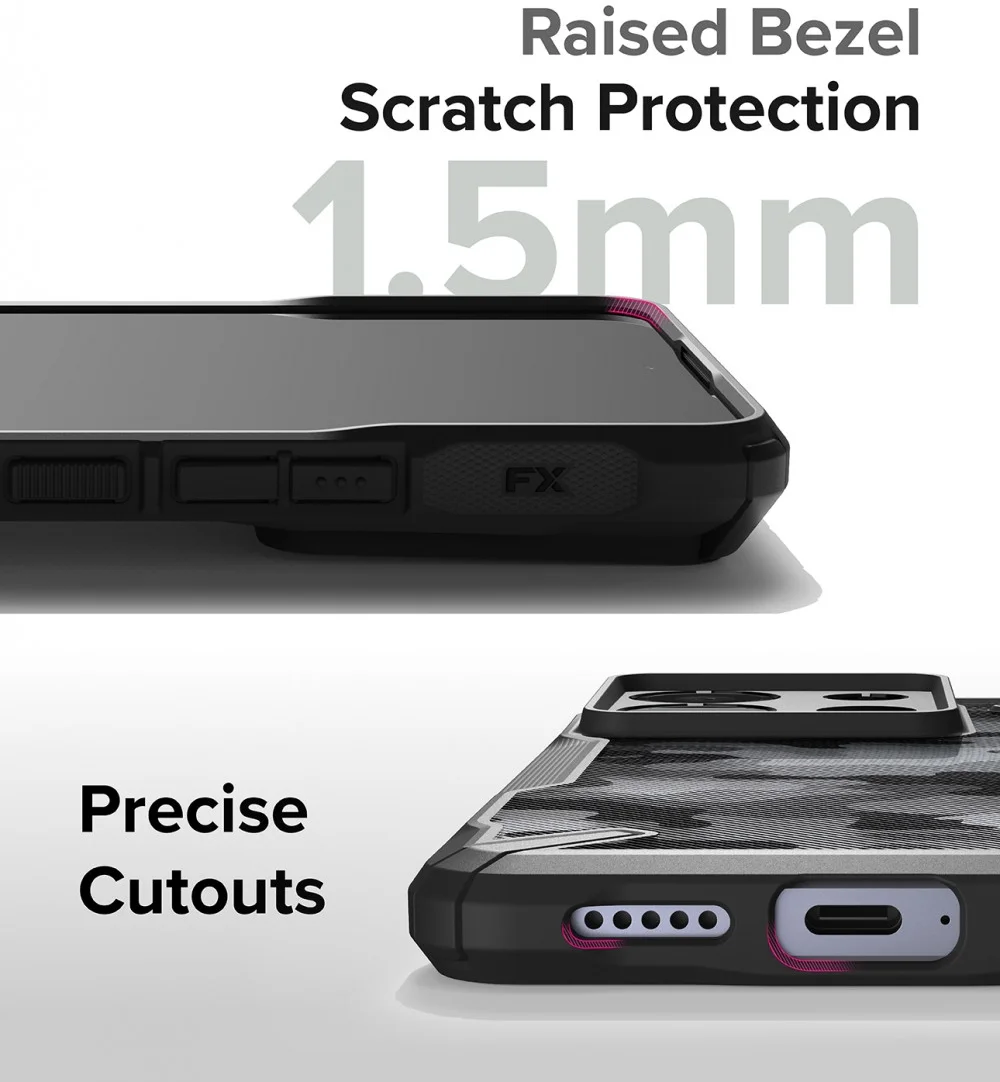 Ringke Fusion X Xiaomi Redmi Note 13 Pro 5G / Poco X6 Hoesje Back Cover Camo afbeelding 9