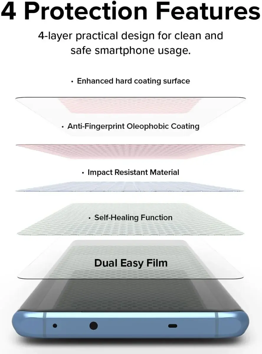 Ringke Dual Easy Film OnePlus 12R Screen Protector Jig 2-Pack afbeelding 8