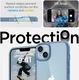 Spigen Ultra Hybrid Apple iPhone 14 Hoesje Back Cover Blauw afbeelding 4