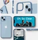 Spigen Ultra Hybrid Apple iPhone 14 Hoesje Back Cover Blauw afbeelding 5
