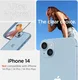 Spigen Ultra Hybrid Apple iPhone 14 Hoesje Back Cover Blauw afbeelding 8