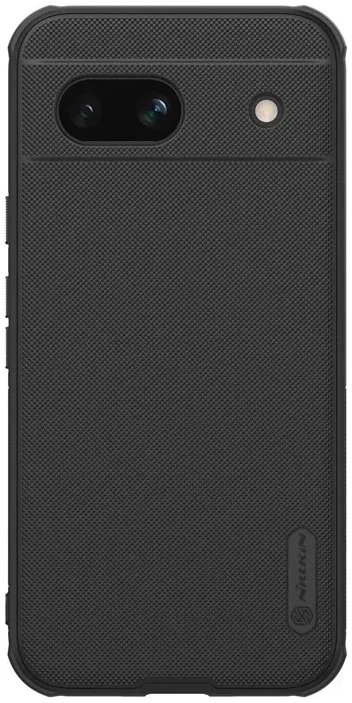 Nillkin Super Frosted Shield Google Pixel 8a Hoesje Back Cover Zwart afbeelding 1