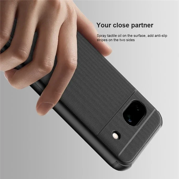 Nillkin Super Frosted Shield Google Pixel 8a Hoesje Back Cover Rood afbeelding 3
