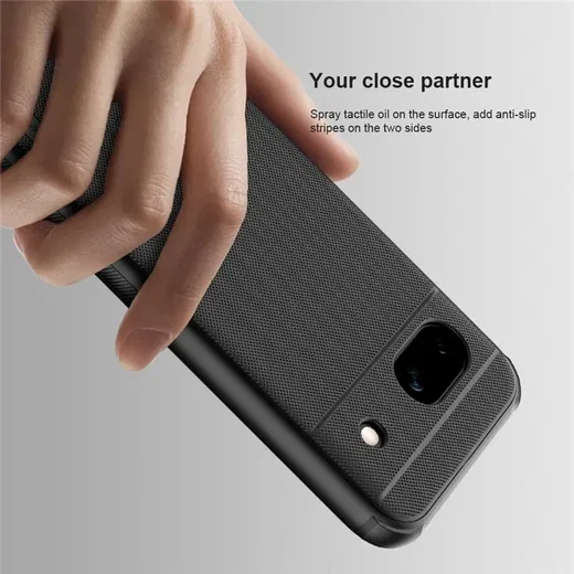 Nillkin Super Frosted Shield Google Pixel 8a Hoesje Back Cover Rood afbeelding 3