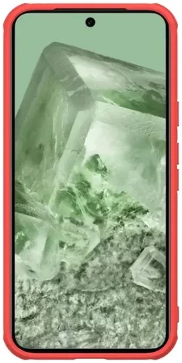 Nillkin Super Frosted Shield Google Pixel 8a Hoesje Back Cover Rood afbeelding 7