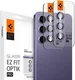 Spigen Optik Pro Samsung S24 Camera Protector Glas 2-Pack Paars afbeelding 1