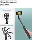 Spigen Universeel Smartphone Tripod Statief / Bluetooth Selfie Stick Zwart afbeelding 3