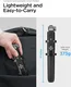 Spigen Universeel Smartphone Tripod Statief / Bluetooth Selfie Stick Zwart afbeelding 8
