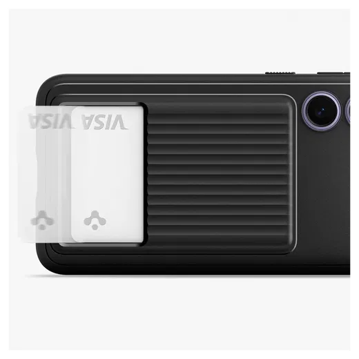 Spigen Liquid Slot Samsung Galaxy S24 Plus Hoesje Pasjeshouder Zwart afbeelding 5