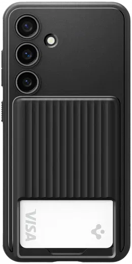 Spigen Liquid Slot Samsung Galaxy S24 Plus Hoesje Pasjeshouder Zwart afbeelding 2