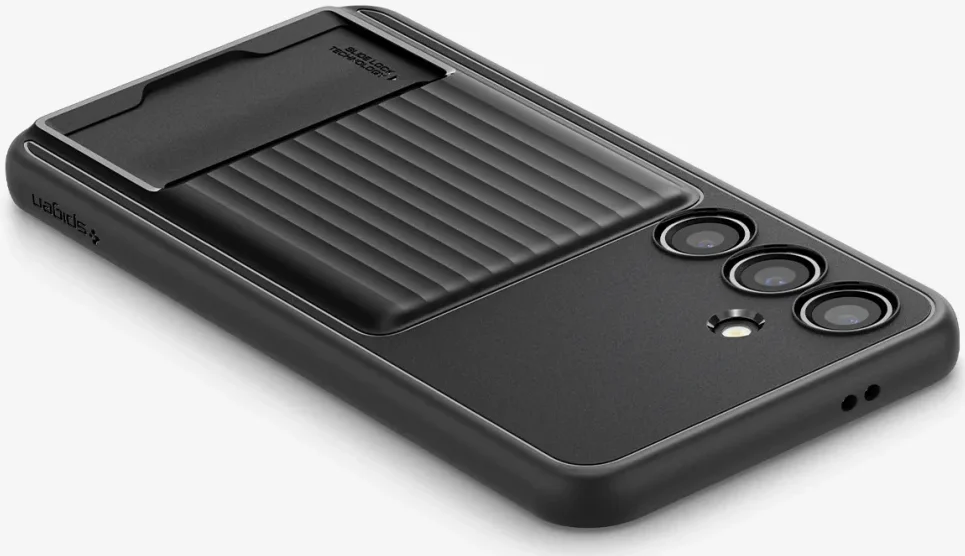 Spigen Liquid Slot Samsung Galaxy S24 Plus Hoesje Pasjeshouder Zwart afbeelding 7