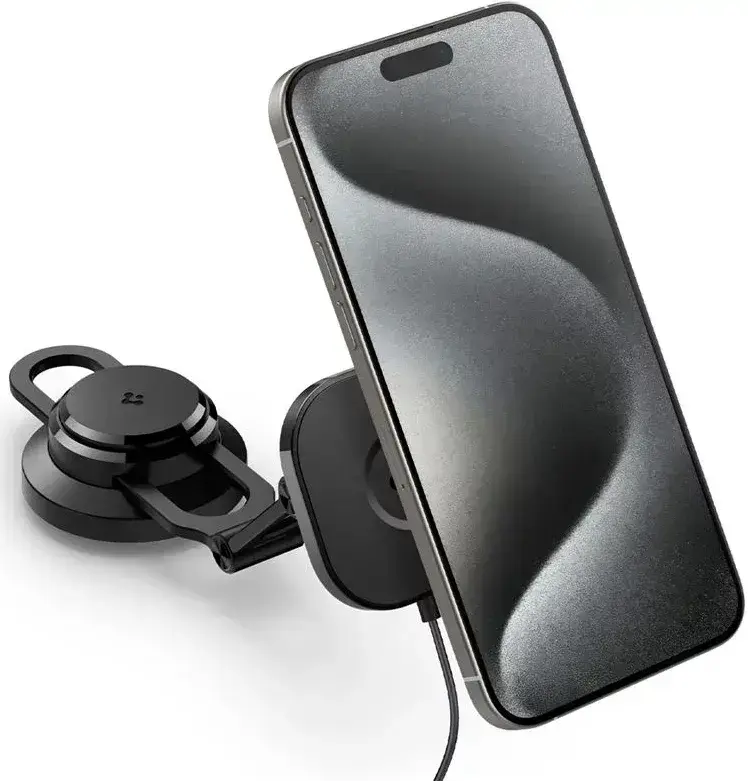 Spigen OneTap MagSafe Telefoonhouder Tesla Model 3/Y/S/X met Draadloos Opladen afbeelding 11