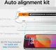 Spigen EZ Fit GLAS.tR Apple iPhone 15 Screen Protector Transparant (1-Pack) afbeelding 3