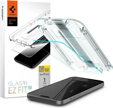 Spigen EZ Fit GLAS.tR Apple iPhone 15 Screen Protector Transparant (1-Pack)