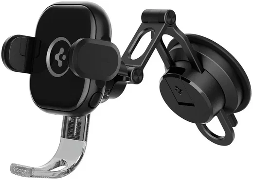 Spigen OneTap Telefoonhouder Auto Raam/Dashboard met Draadloos Opladen 15W afbeelding 2