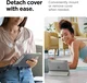 Spigen AirSkin Pro iPad Air 10.9 (2022/2020) Hoes Book Case Grijs afbeelding 2