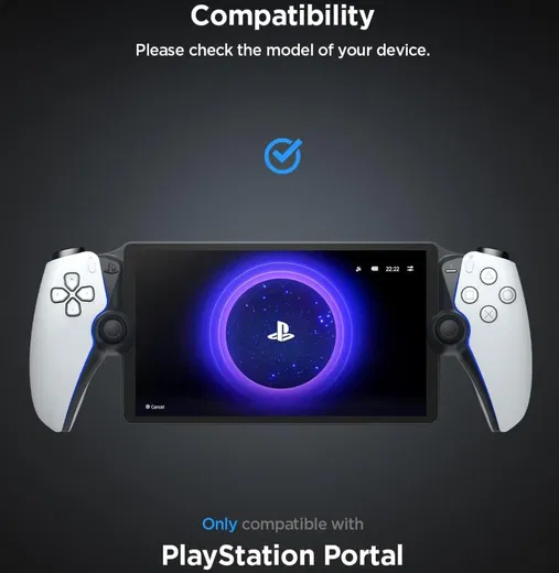 Spigen Thin Fit PlayStation Portal Hoesje Zwart afbeelding 3