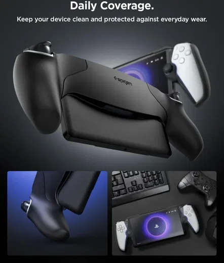 Spigen Thin Fit PlayStation Portal Hoesje Zwart afbeelding 4