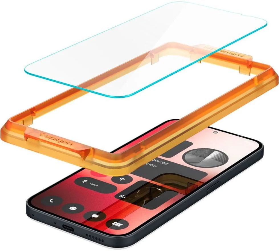 Spigen AlignMaster Nothing Phone (2a) / (2a) Plus Tempered Glass (2-Pack) afbeelding 2