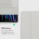 Spigen AirSkin Pro OneTap iPad Pro 12.9 (2022/2021/2020/2018) Hoes Grijs afbeelding 3