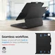 Spigen Thin Fit Pro iPad Pro 12.9 (2022/2021) Hoes Back Cover Zwart afbeelding 5