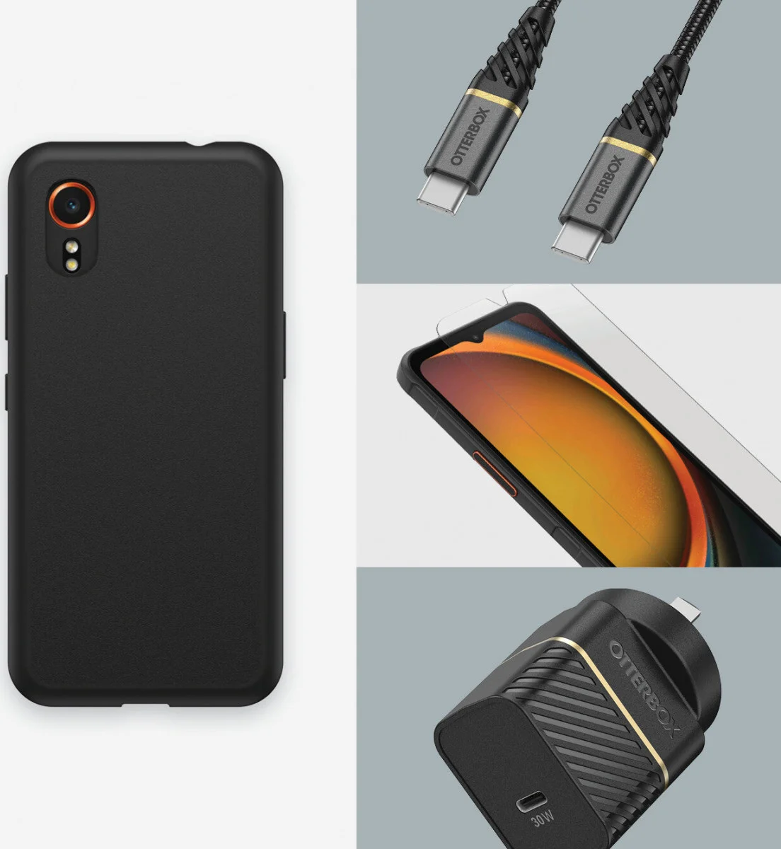 OtterBox React Samsung Galaxy Xcover 7 Hoesje Back Cover Zwart afbeelding 6