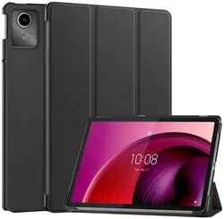 Lenovo Tab M11 / K11 Hoes Tri-Fold Book Case met Standaard Zwart afbeelding