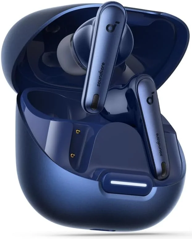 Anker SoundCore Liberty 4 Draadloze Oordopjes Noise Cancelling Blauw afbeelding 1