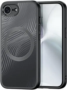 Dux Ducis Aimo Apple iPhone 16e Hoesje MagSafe Back Cover Zwart