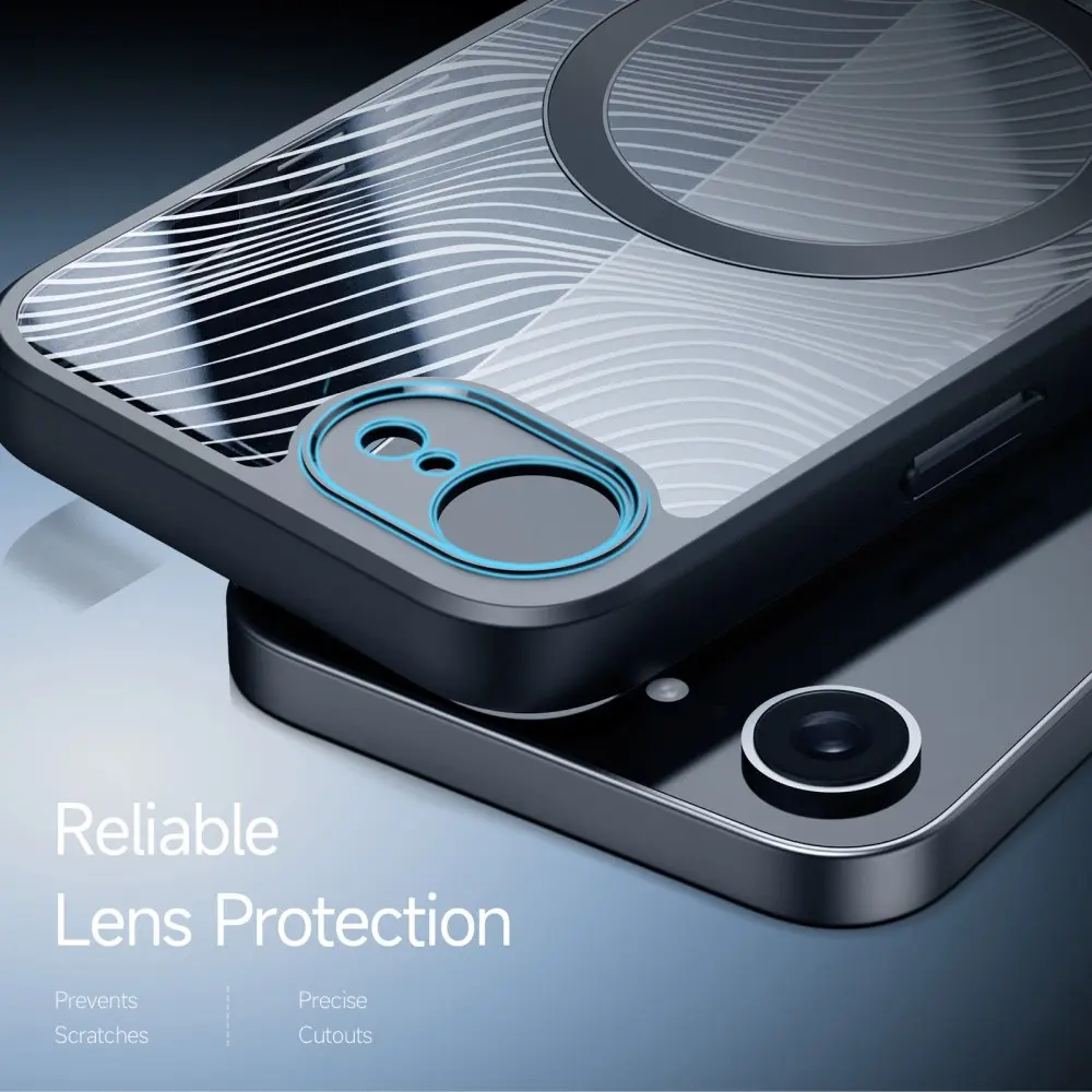 Dux Ducis Aimo Apple iPhone 16e Hoesje MagSafe Back Cover Zwart afbeelding 7