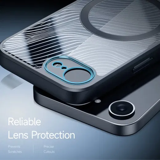 Dux Ducis Aimo Apple iPhone 16e Hoesje MagSafe Back Cover Zwart afbeelding 7