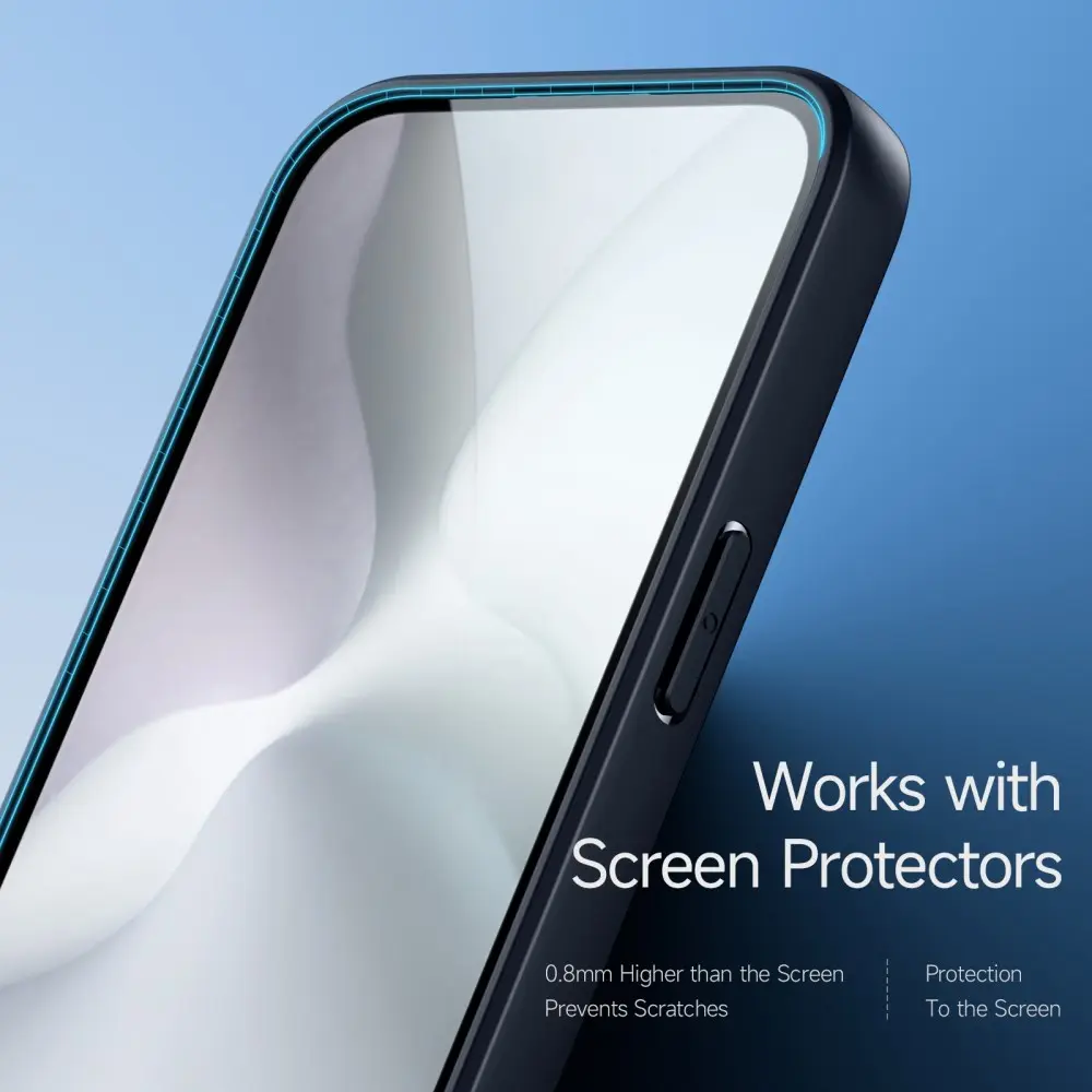 Dux Ducis Aimo Apple iPhone 16e Hoesje MagSafe Back Cover Zwart afbeelding 8