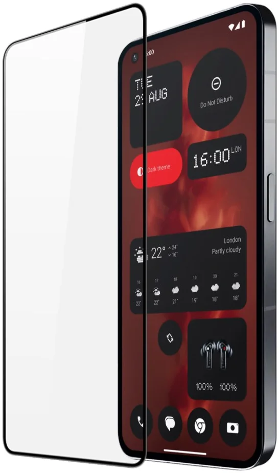 Dux Ducis Nothing Phone (2a) / (2a) Plus Screen Protector 9H Tempered Glass 0.33 afbeelding 1