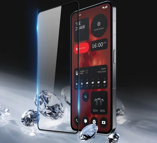 Dux Ducis Nothing Phone (2a) / (2a) Plus Screen Protector 9H Tempered Glass 0.33 afbeelding 2