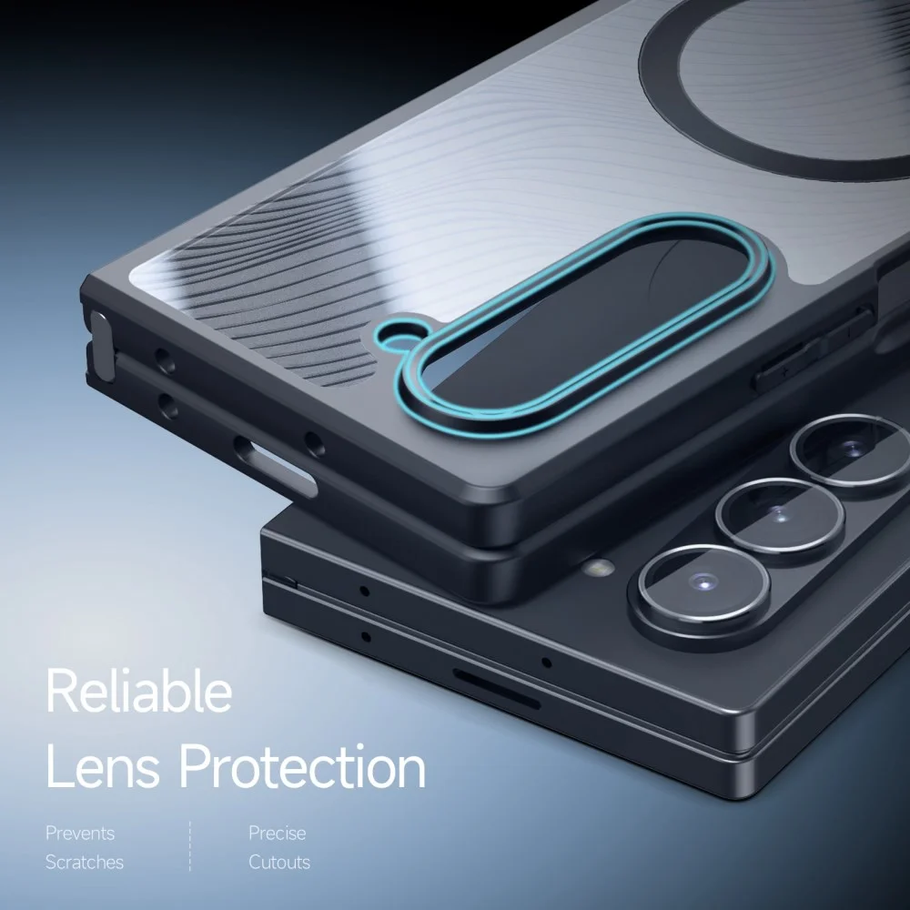 Dux Ducis Aimo Samsung Z Fold 6 Hoesje MagSafe Back Cover Zwart afbeelding 9