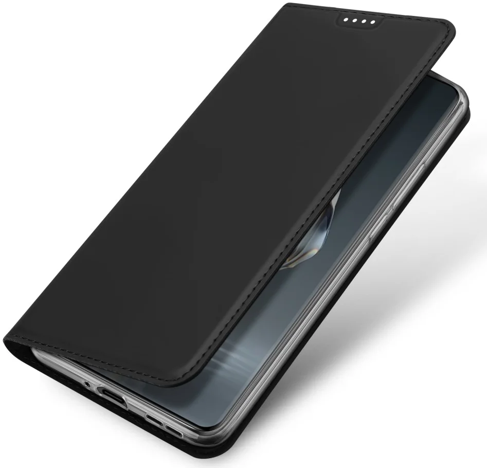 Dux Ducis Skin Pro OnePlus 12R Hoesje Portemonnee Zwart afbeelding 1