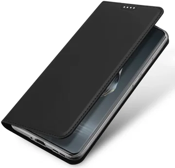 Dux Ducis Skin Pro OnePlus 12R Hoesje Portemonnee Zwart