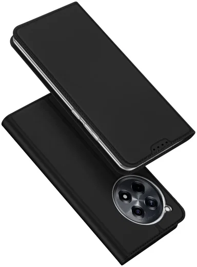 Dux Ducis Skin Pro OnePlus 12R Hoesje Portemonnee Zwart afbeelding 4